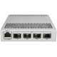 Комутатор Mikrotik CRS305-1G-4S+IN, 4x SFP+ ports, 1x Gigabit Ethernet, metallic enclosure
