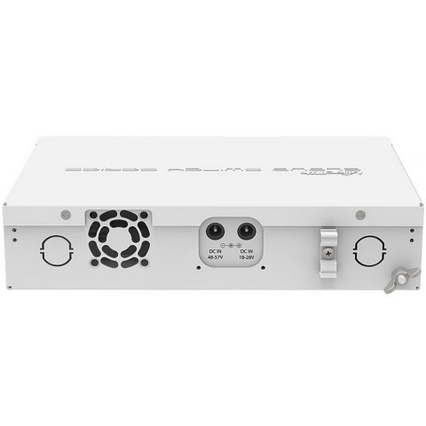 Комутатор Mikrotik CRS112-8P-4S-IN, 8x Gigabit Passive PoE / 802.3af/at ports, 4x SFP ports, RouterO