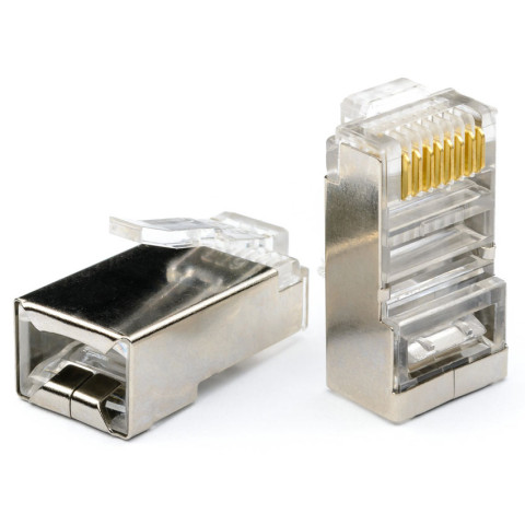 Конектор комп'ютерний (екранований) RJ-45, поштучно