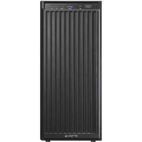 Корпус Chieftec UNI BW-01B-OP, без БЖ, 1x USB Type C, 1 x USB3.0, ATX, Black