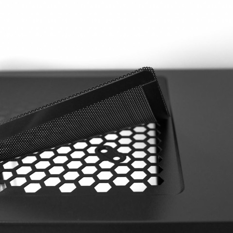 Корпус Chieftec MESH PRO CUBE CI-02B-OP, без БЖ, 2xUSB3.0, mATX, Black