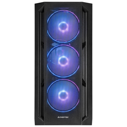 Корпус Chieftec APEX LUMO GA-01B-L-OP 4x140mm A-RGB, USB-C, E-ATX, без БЖ, Black