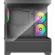 Корпус Xilence XILENT BEAM X218.ARGB 3xARGB FAN 12cm, без БЖ ATX