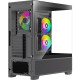 Корпус Xilence XILENT BEAM X218.ARGB 3xARGB FAN 12cm, без БЖ ATX