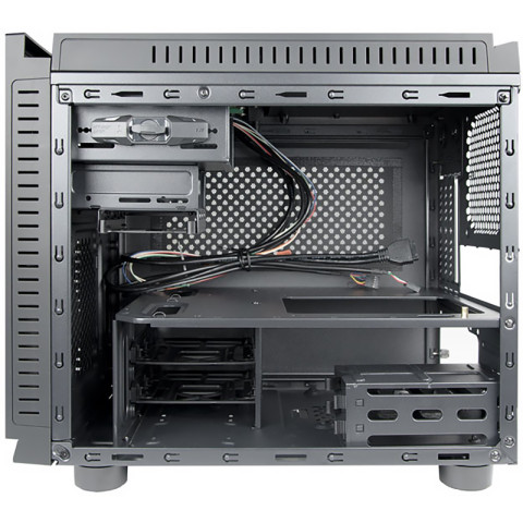 Корпус Chieftec GAMING CUBE CI-01B-OP mATX, без БЖ, Black