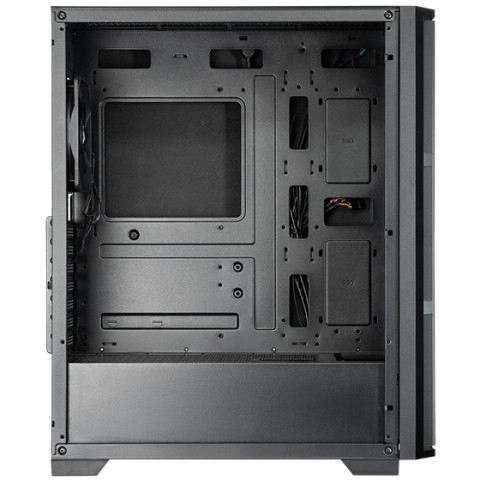 Корпус Chieftec Pro Midi Q AS-02B-OP ATX, без БЖ, Black