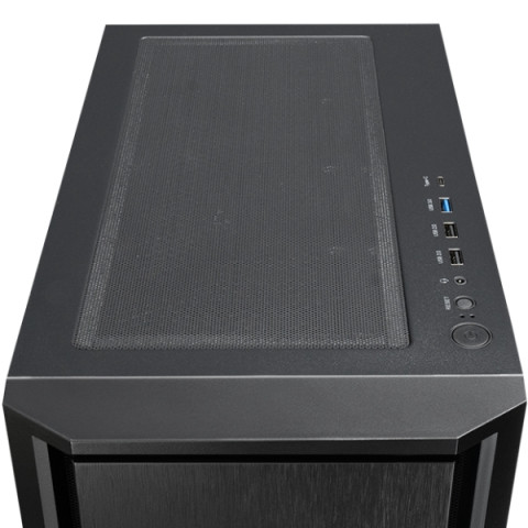 Корпус Chieftec Pro Midi Q AS-02B-OP ATX, без БЖ, Black