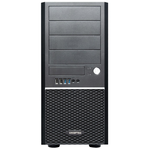Корпус Chieftec CLASSIC CM-25B-OP, без БЖ, 2xUSB3.0, ATX, Black