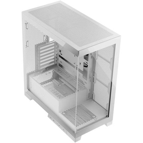 Корпус Modecom VOLCANO SPACE APEX w/o fans MIDI USB 3.0x2+TYPE-C WHITE без БЖ ATX