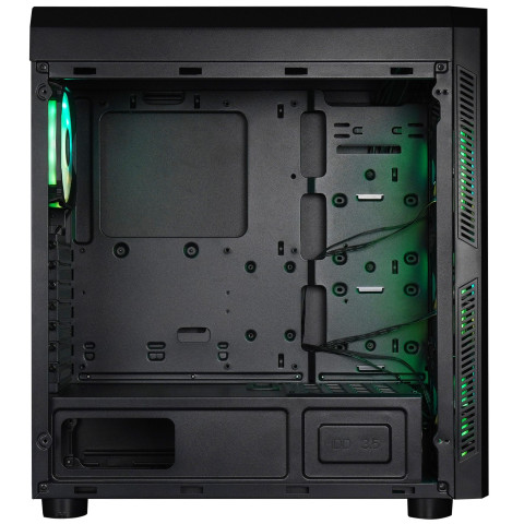 Корпус Chieftec SCORPION 4 GL-04B-UC-OP 4x120mm A-RGB, USB-C, ATX, без БЖ, Black