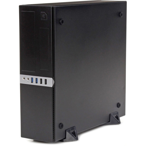 Корпус Casecom S-503 450W-80mm 2xUSB3.0+2xUSB2.0 SFF mATX, Black