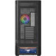 Корпус Modecom VOLCANO AQ500 ARGB MIDI FRONT LCD 6,2”, 4x120mm fans BLACK без БЖ ATX