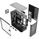 Корпус Modecom VOLCANO AQ500 ARGB MIDI FRONT LCD 6,2”, 4x120mm fans BLACK без БЖ ATX