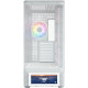 Корпус Modecom VOLCANO AQ500 ARGB MIDI FRONT LCD 6,2”, 4x120mm fans WHITE без БЖ ATX