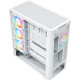 Корпус Modecom VOLCANO AQ500 ARGB MIDI FRONT LCD 6,2”, 4x120mm fans WHITE без БЖ ATX