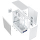 Корпус Modecom VOLCANO AQ500 ARGB MIDI FRONT LCD 6,2”, 4x120mm fans WHITE без БЖ ATX