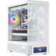 Корпус Modecom VOLCANO AQ500 ARGB MIDI FRONT LCD 6,2”, 4x120mm fans WHITE без БЖ ATX