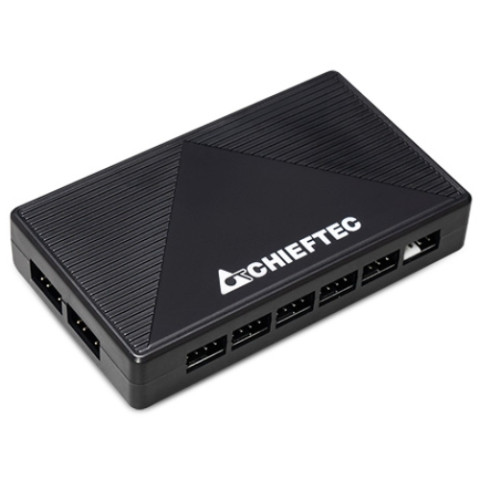 Корпус Chieftec HUNTER 3 GS-03B-OP 4x120mm A-RGB, USB-C, E-ATX, без БЖ, Black