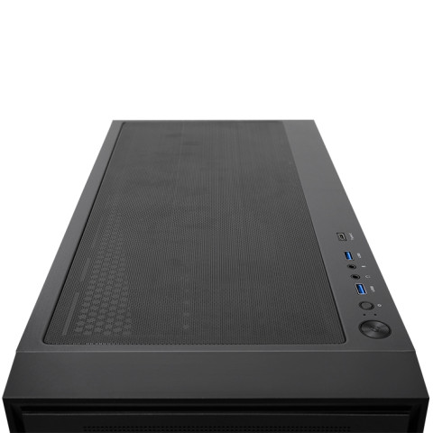 Корпус Chieftec NIGHT HUNTER 3 GS-03B-BLK-OP 4x120mm PWM, USB-C, E-ATX, без БЖ, Black