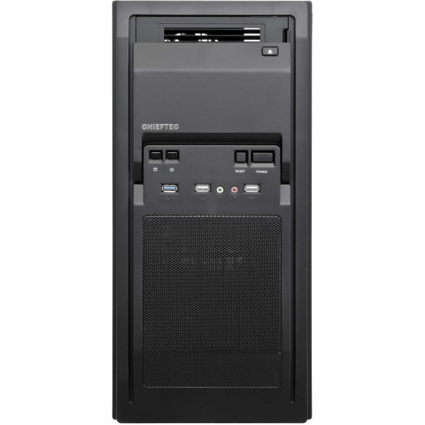 Корпус Chieftec LIBRA LF-02B-OP ATX, без БЖ, Black
