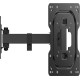 Кронштейн для ТВ AGN AGN43-221P з поворотом/одне коліно/23"-43"/30 кг/max.VESA 200x200/Black