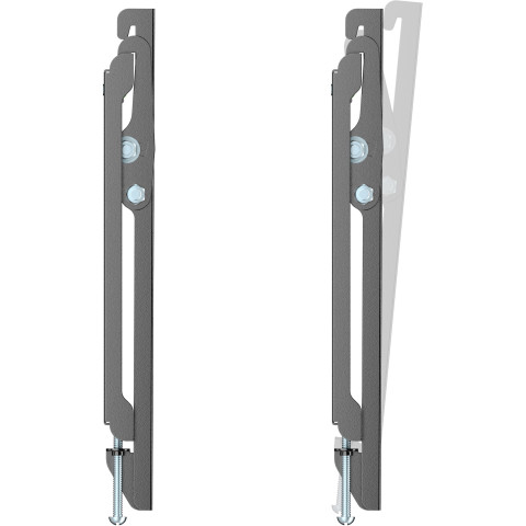 Кронштейн для ТВ AGN AGN43-220T з нахилом/23"-43"/45 кг/max.VESA 200x200/Black
