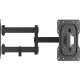 Кронштейн для ТВ AGN AGN43-222P з поворотом/два коліна/23"-43"/30 кг/max.VESA 200x200/Black