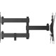 Кронштейн для ТВ AGN AGN43-222P з поворотом/два коліна/23"-43"/30 кг/max.VESA 200x200/Black