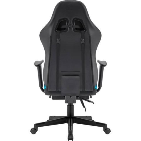 Крісло ігрове Defender Watcher, 60мм, Клас 4, RGB ПУ, чорне