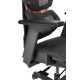 Крісло офісне AGN 4 клас,150 кг, Mesh, чорно-помаранчеве