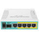 Маршрутизатор Mikrotik RB960PGS hEX PoE with 800MHz CPU, 128MB RAM, 5x Gigabit LAN (four with PoE ou