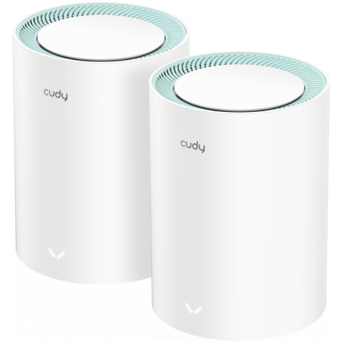 Система WiFi Cudy M1300(2-pack), AC1200 Wi-Fi Gigabit Mesh Solution