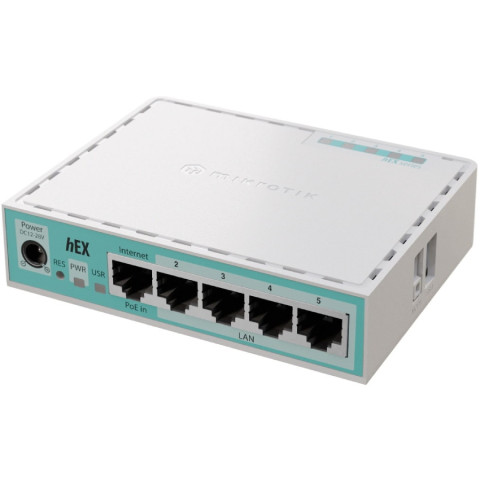 Маршрутизатор Mikrotik hEX refresh 2024 (E50UG), 5x10/100/1000, 1xUSB type A
