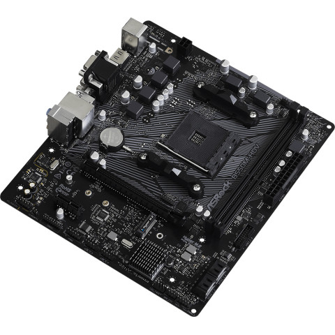 ASRock B550M-HDV (AM4/B550, 2*DDR4, PCIex16, DVI/HDMI/VGA, 4xSATA, M.2, GLan, 7.1ch, mATX)