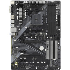 ASRock B450 PRO4 R2.0 (AM4/B450, 4*DDR4, PCIex16, DP, HDMI, VGA, 6xSATA, M.2,GLan, 8ch, ATX)