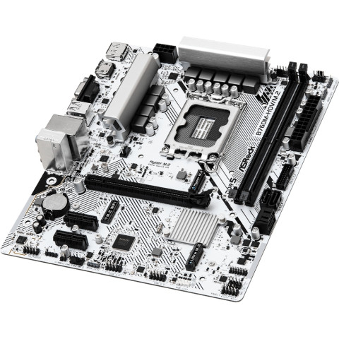 ASRock B760M-HDV/M.2 (1700/B760, 2*DDR5, 1xPCIex16, 4xSATA, 2xM.2, 2.5GLan, 7.1ch, mATX)