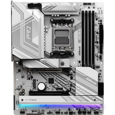 ASRock X870 PRO RS (AM5/X870, 4*DDR5, 2xPCIex16, HDMI/USB4, 4xSATA, 3xM.2, 2.5GLan, ATX)