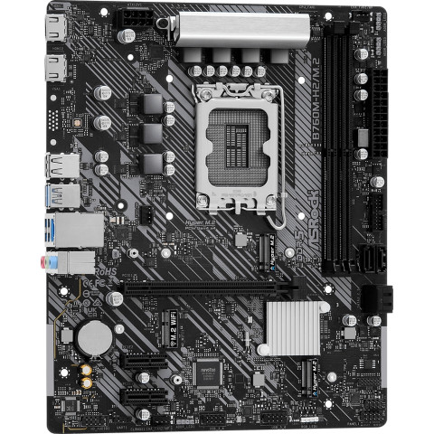 ASRock B760M-H2/M.2 (1700/B760, 2*DDR5, 1xPCIex16, 4xSATA, 2xM.2, GLan, 7.1ch, mATX)