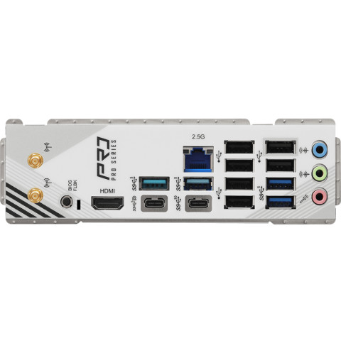 ASRock B850 Pro RS WiFi (AM5/B850, 4*DDR5, 2xPCIex16, HDMI/DP, 4xSATAІІІ,4xM.2, 2.5GLan, ATX)