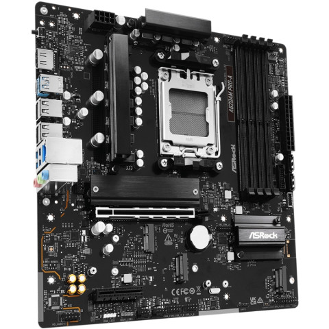 ASRock A620AM PRO-A (AM5/A620A, 4*DDR5, PCIex16, HDMI, 2xSATA, 3xM.2, 2.5GLan, 8ch, mATX)