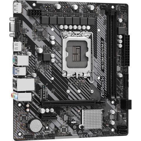 ASRock H610M-HDV/M.2 R2.0 (1700/H610, 2*DDR4, 1xPCIex16, HDMI/DVI/VGA, 4xSATA, M.2, GLan, 7.1ch,mATX