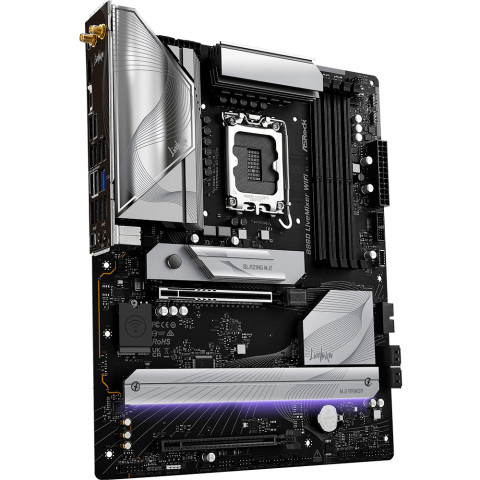 AsRock B860 LiveMixer WiFi (1851/B860, 4*DDR5, 2*PCIex16, HDMI/TB4, 4xSATA, 3xM.2, 2.5Glan, 7.1ch, A
