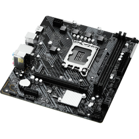 ASRock H610M-H2/M.2 (1700/H610, 2*DDR4, 1xPCIex16, 2xHDMI, 4xSATA, M.2, GLan, 7.1ch, mATX)