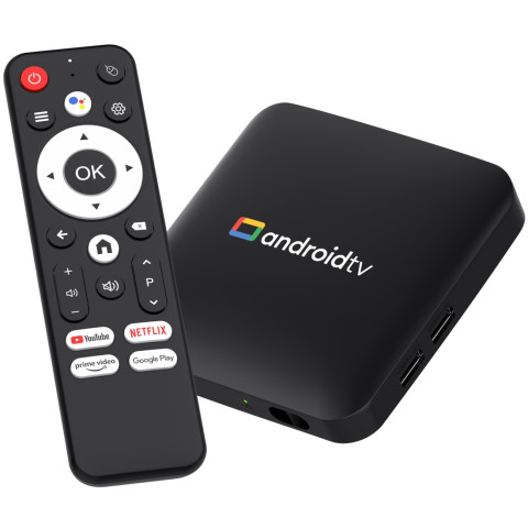 TV Медіаплеєр H96 MAX S905L3 2/16Gb/ Amlogic S905L3/ Android 14/ WiFi 2.4G+5G/LAN:100M