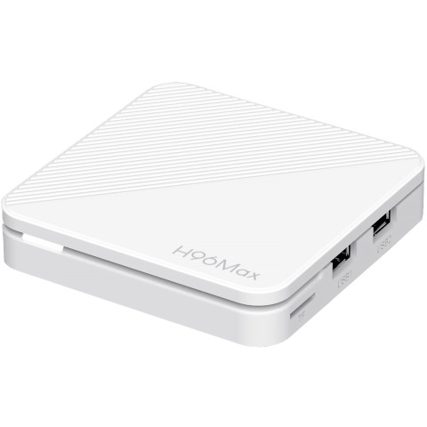 TV Медіаплеєр H96 MAX H313 2/16Gb/ Allwinner H313/ Android 14/ WiFi 2.4G+5G/LAN:100M