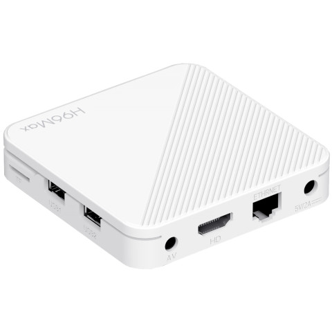 TV Медіаплеєр H96 MAX H313 2/16Gb/ Allwinner H313/ Android 14/ WiFi 2.4G+5G/LAN:100M