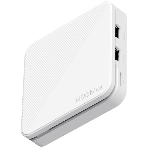 TV Медіаплеєр H96 MAX H313 2/16Gb/ Allwinner H313/ Android 14/ WiFi 2.4G+5G/LAN:100M