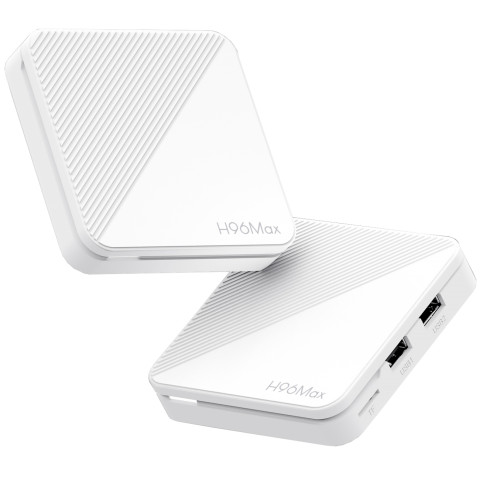 TV Медіаплеєр H96 MAX H313 2/16Gb/ Allwinner H313/ Android 14/ WiFi 2.4G+5G/LAN:100M