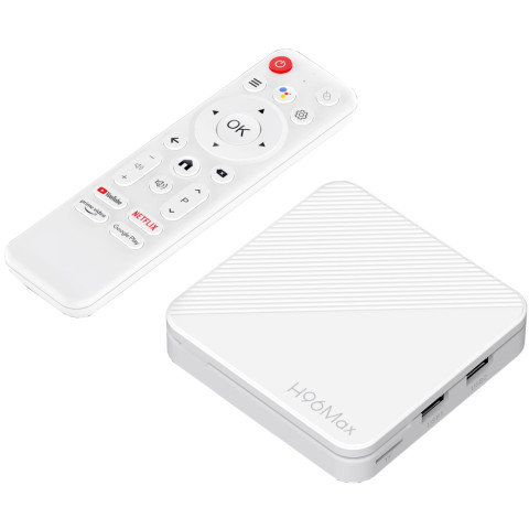 TV Медіаплеєр H96 MAX H313 2/16Gb/ Allwinner H313/ Android 14/ WiFi 2.4G+5G/LAN:100M