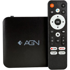 TV Медіаплеєр AGN Media Box Base 2/16Gb/ Amlogic S905L3/ Android 14/ WiFi 2.4G+5G/LAN:100M/